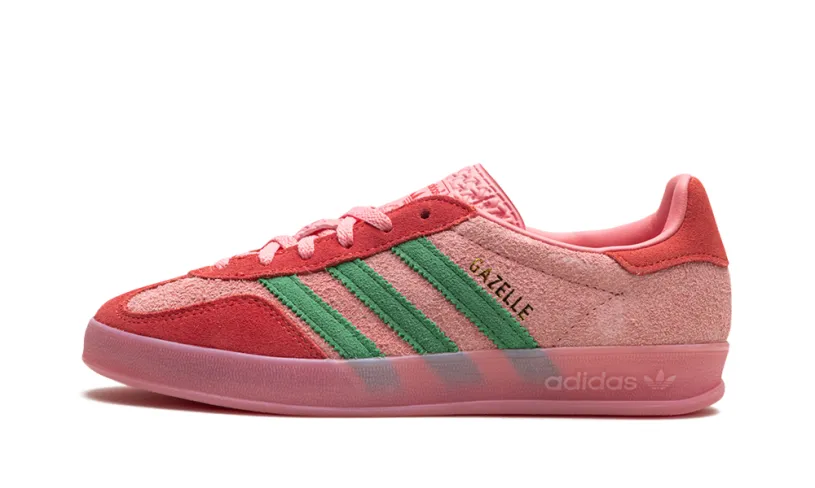 Adidas Gazelle Gazelle Indoor WMNS 'Semi Pink Spark Preloved Scarlet'